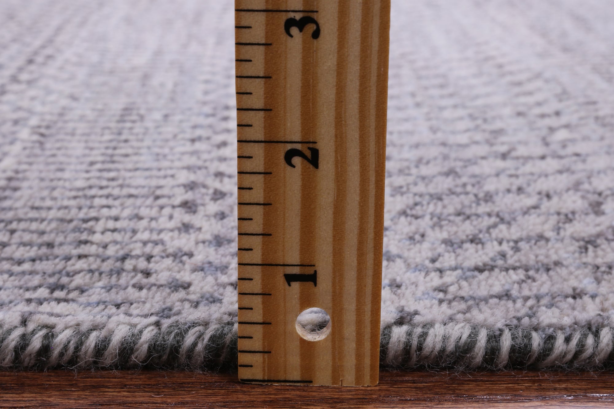 Grey Savannah Grass Handmade Wool & Silk Rug - 7' 10" X 10' 1" - Golden Nile