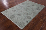 Full Pile Overdyed Handmade Wool Rug - 4' 1" X 6' 0" - Golden Nile