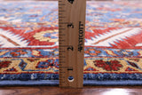 Blue Persian Fine Serapi Handmade Wool Rug - 10' 2" X 13' 8" - Golden Nile