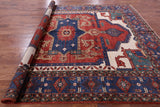Red Persian Fine Serapi Handmade Wool Rug - 9' 3" X 12' 0" - Golden Nile