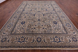 Ivory Persian Fine Serapi Hand Knotted Wool Rug - 10' 0" X 13' 9" - Golden Nile