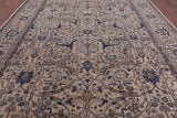 Ivory Persian Fine Serapi Hand Knotted Wool Rug - 10' 0" X 13' 9" - Golden Nile