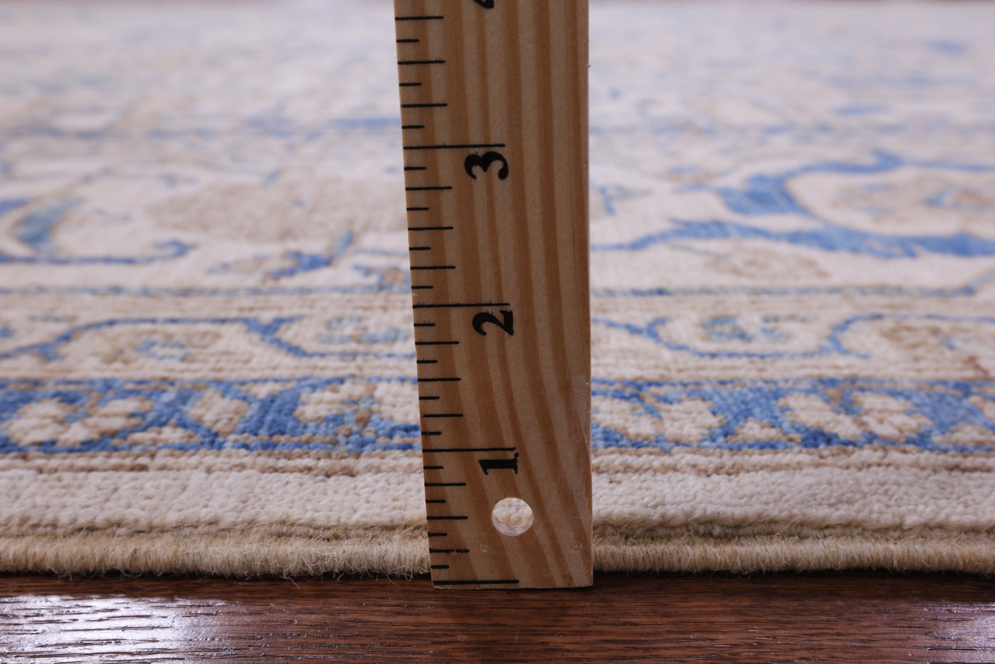 Ivory Persian Fine Serapi Hand Knotted Wool Rug - 10' 0" X 13' 9" - Golden Nile