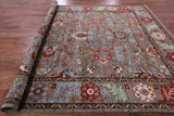 Persian Fine Serapi Hand Knotted Wool Rug - 8' 10" X 11' 6" - Golden Nile