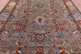 Persian Fine Serapi Hand Knotted Wool Rug - 8' 10" X 11' 6" - Golden Nile