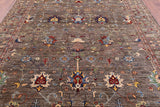 Peshawar Hand Knotted Wool Rug - 8' 0" X 10' 0" - Golden Nile