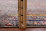 Tribal Persian Gabbeh Handmade Wool Rug - 5' 7" X 7' 9" - Golden Nile