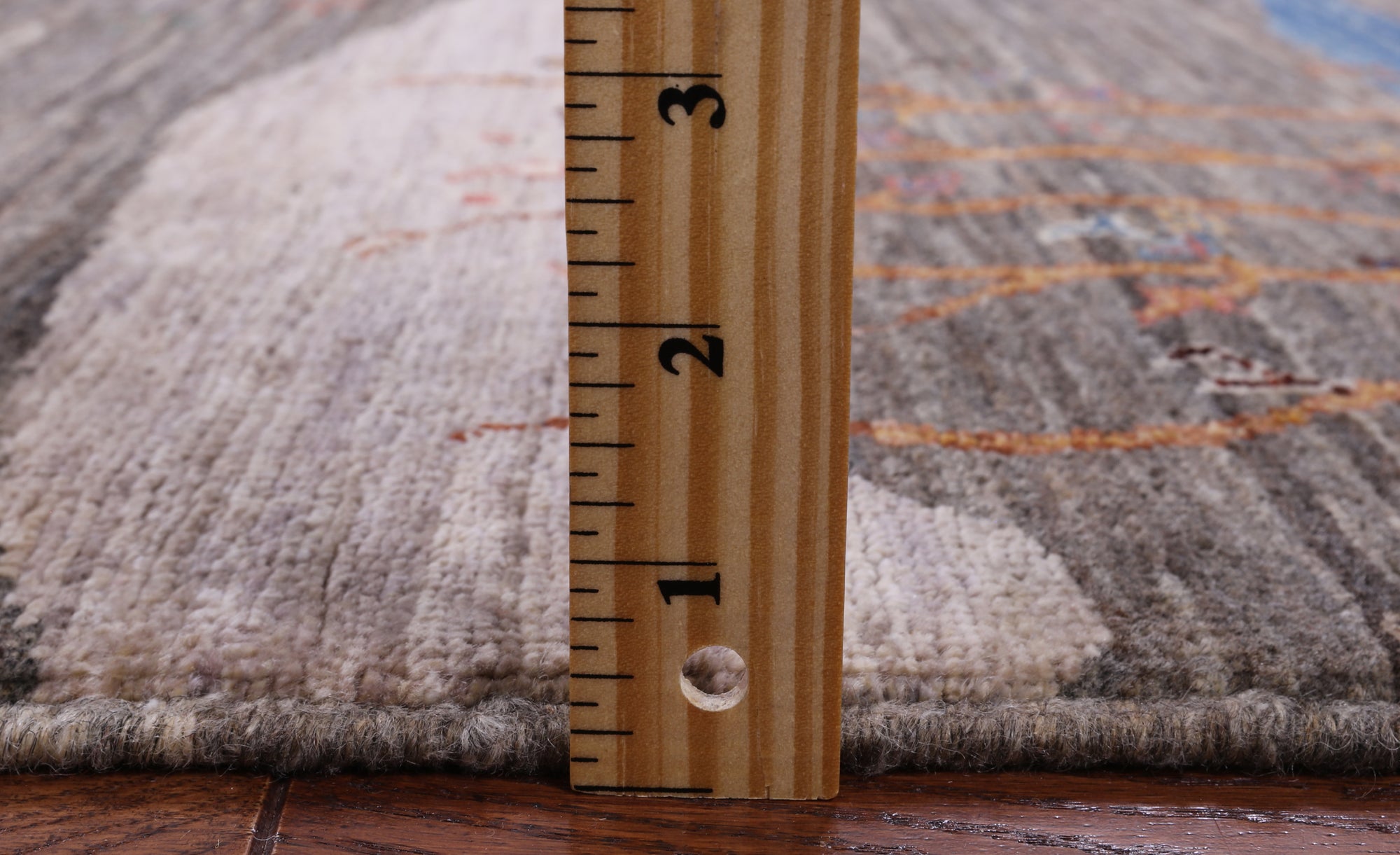 Persian Tribal Gabbeh Hand Knotted Wool Rug - 5' 8" X 7' 11" - Golden Nile
