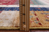 Persian Tribal Gabbeh Handmade Wool Rug - 5' 6" X 7' 10" - Golden Nile