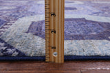 Geometric Persian Mamluk Hand Knotted Wool Rug - 3' 11" X 6' 0" - Golden Nile
