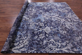 Modern Hand Knotted Wool & Silk Rug - 9' 0" X 11' 10" - Golden Nile