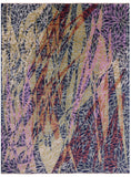 Modern Hand Knotted Wool & Silk Rug - 8' 10" X 11' 10" - Golden Nile