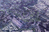 Contemporary Hand Knotted Wool & Silk Rug - 11' 11" X 18' 0" - Golden Nile