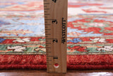 Red Persian Fine Serapi Handmade Wool Rug - 9' 9" X 13' 9" - Golden Nile