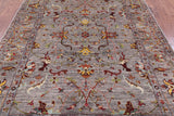 Peshawar Handmade Wool Rug - 5' 10" X 8' 1" - Golden Nile