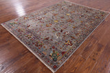 Peshawar Handmade Wool Rug - 5' 10" X 8' 1" - Golden Nile