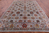 Peshawar Hand Knotted Wool Rug - 8' 9" X 11' 11" - Golden Nile