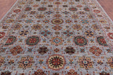 Peshawar Hand Knotted Wool Rug - 8' 9" X 11' 11" - Golden Nile