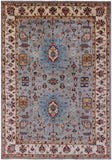 Persian Fine Serapi Hand Knotted Wool Rug - 6' 10" X 9' 10" - Golden Nile