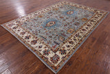Persian Fine Serapi Hand Knotted Wool Rug - 6' 10" X 9' 10" - Golden Nile