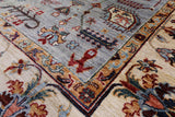 Persian Fine Serapi Hand Knotted Wool Rug - 6' 10" X 9' 10" - Golden Nile