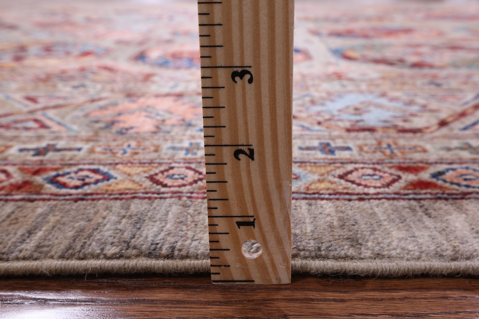 Turkmen Ersari Handmade Wool Rug - 6' 9" X 10' 2" - Golden Nile