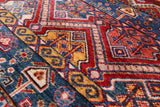 Khorjin Persian Gabbeh Hand Knotted Wool Rug - 5' 6" X 8' 8" - Golden Nile
