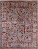 Peshawar Hand Knotted Wool Rug - 9' 4" X 12' 0" - Golden Nile