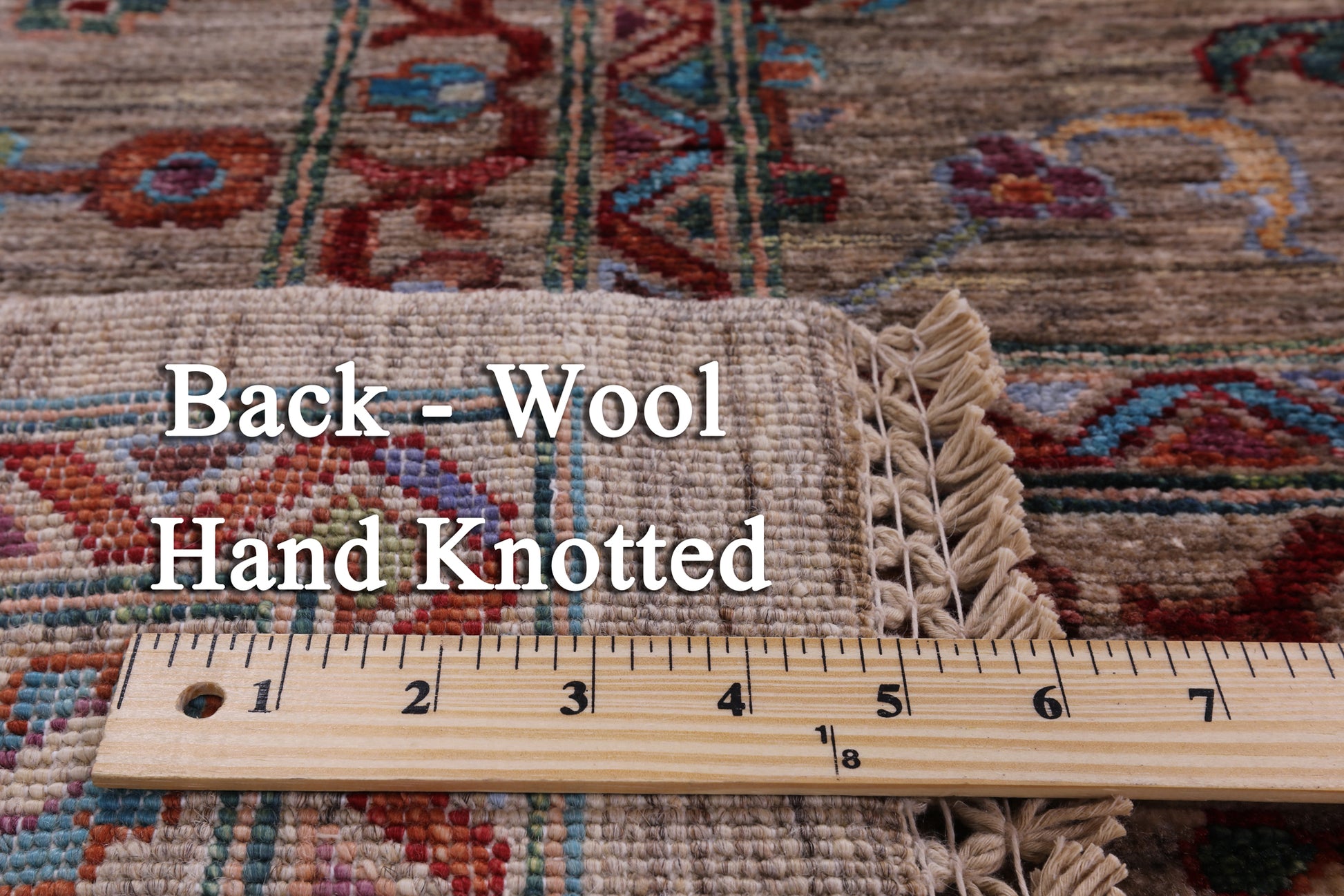 Peshawar Hand Knotted Wool Rug - 9' 4" X 12' 0" - Golden Nile