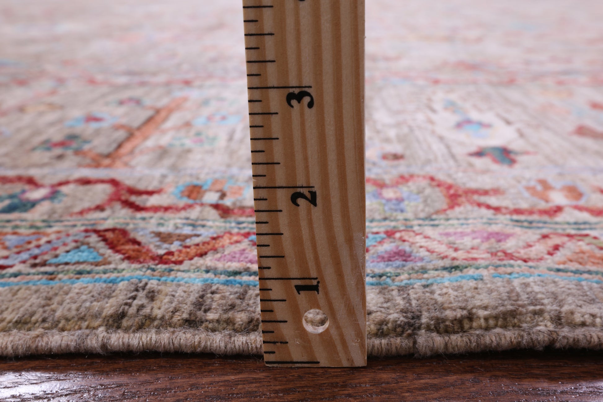 Peshawar Hand Knotted Wool Rug - 9' 4" X 12' 0" - Golden Nile