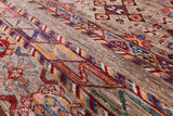 Khorjin Persian Gabbeh Hand Knotted Wool Rug - 8' 9" X 12' 1" - Golden Nile