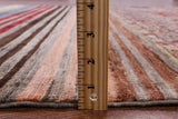 Khorjin Persian Gabbeh Hand Knotted Wool Rug - 5' 5" X 7' 8" - Golden Nile