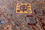Khorjin Persian Gabbeh Handmade Wool Rug - 5' 6" X 7' 10" - Golden Nile