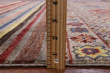 Khorjin Persian Gabbeh Hand Knotted Wool Rug - 5' 7" X 8' 6" - Golden Nile