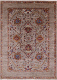 Peshawar Handmade Wool Rug - 5' 8" X 7' 10" - Golden Nile