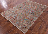 Peshawar Handmade Wool Rug - 4' 11" X 7' 1" - Golden Nile