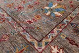 Peshawar Handmade Wool Rug - 4' 11" X 7' 1" - Golden Nile