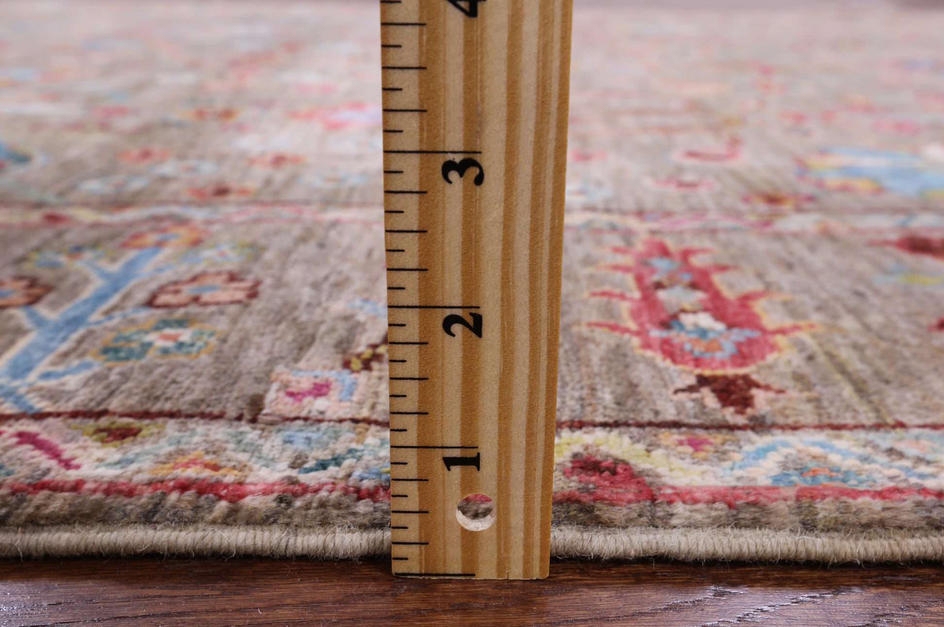 Peshawar Handmade Wool Rug - 4' 11" X 7' 1" - Golden Nile