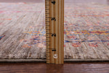 Tribal Gabbeh Handmade Wool Rug - 4' 10" X 6' 3" - Golden Nile