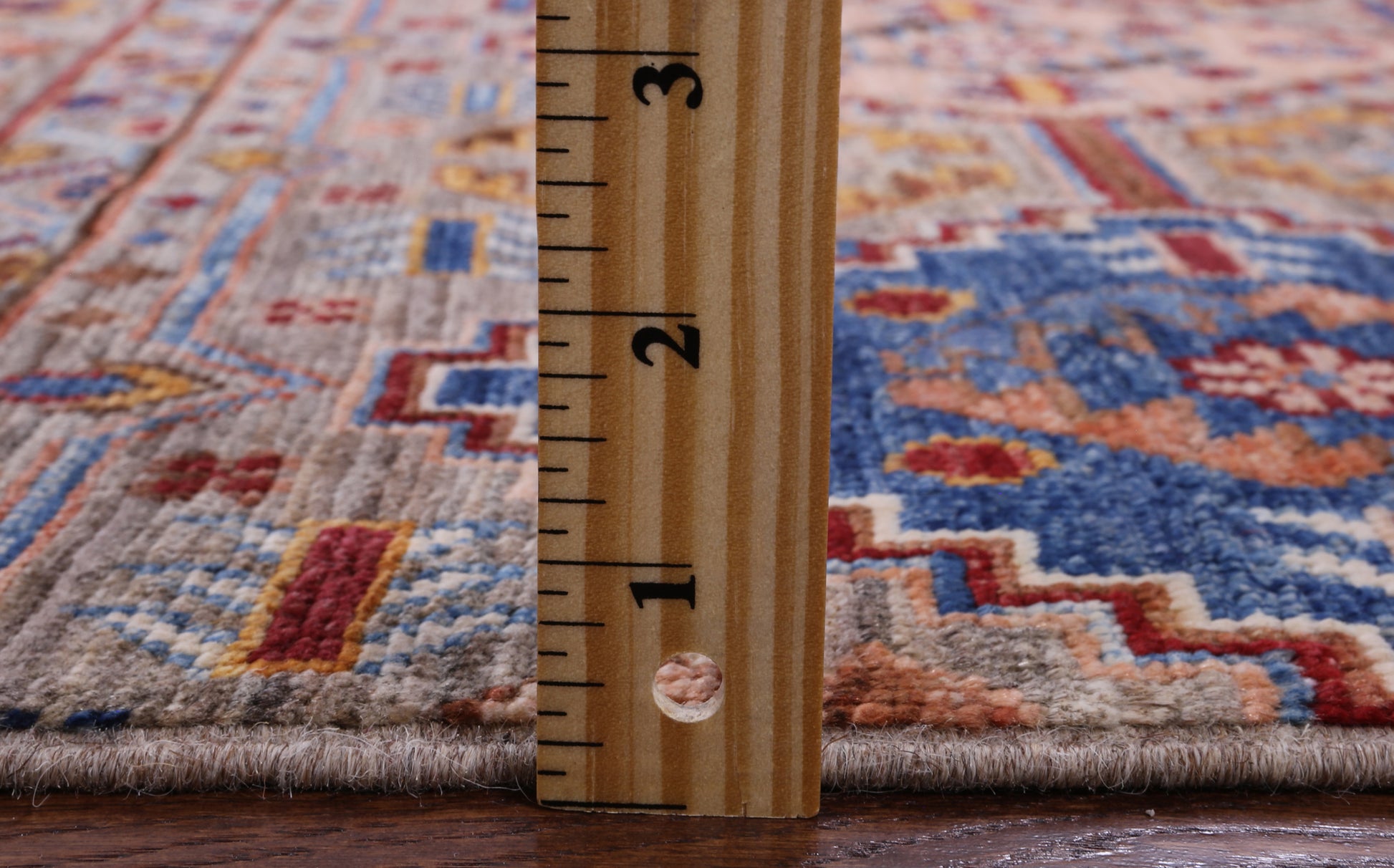 Khorjin Persian Gabbeh Hand Knotted Wool Rug - 4' 10" X 7' 0" - Golden Nile