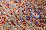Khorjin Persian Gabbeh Hand Knotted Wool Rug - 3' 3" X 4' 11" - Golden Nile