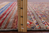 Khorjin Persian Gabbeh Hand Knotted Wool Rug - 3' 3" X 4' 11" - Golden Nile