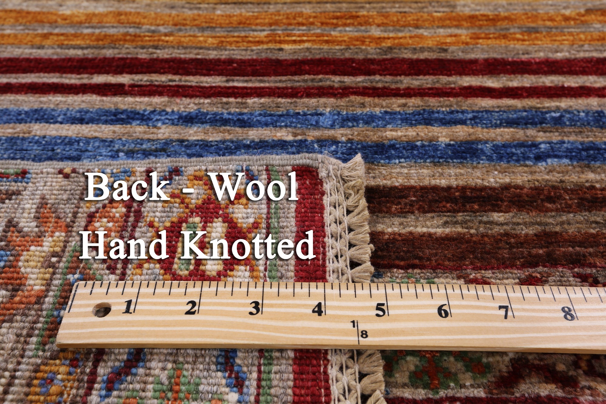 Khorjin Persian Gabbeh Handmade Wool Rug - 2' 7" X 3' 10" - Golden Nile