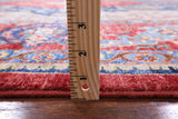 Blue Persian Tabriz Hand Knotted Wool Rug - 8' 9" X 11' 11" - Golden Nile