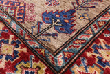 Super Kazak Handmade Wool Runner Rug - 2' 8" X 10' 1" - Golden Nile