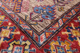 Super Kazak Hand Knotted Wool Runner Rug - 2' 9" X 9' 10" - Golden Nile