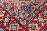 Super Kazak Handmade Wool Runner Rug - 2' 6" X 10' 2" - Golden Nile