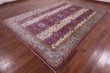 Persian Fine Serapi Hand Knotted Wool Rug - 8' 10" X 11' 10" - Golden Nile