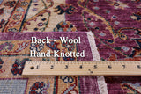 Persian Fine Serapi Hand Knotted Wool Rug - 8' 10" X 11' 10" - Golden Nile