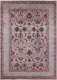 Peshawar Hand Knotted Wool Rug - 6' 11" X 9' 9" - Golden Nile